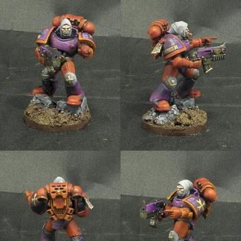 Zealot of Fury - my own space marine chapter by Alxin