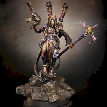 Eldar Harlequin Shadowseer - Golden Demon Poland 2008 by Ana