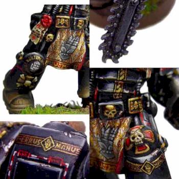 Iron hands veteran sergeant in terminator armour by Yellow one