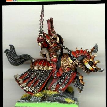 Mounted Lord of Khorne by tutur le frenchie