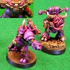 Latest Batch of Purple Plague Marines by Muskie