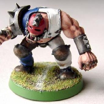 blood bowl ogre ginger by Hpt. Moe Safslovisky