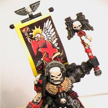 Blood Angels Death Company Chaplain by wolas