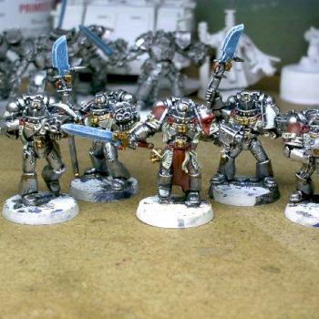 First Grey Knight Squad by MrBunnies