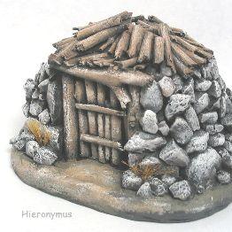 Stone Hut for Goblins or Orcs by Hieronymus