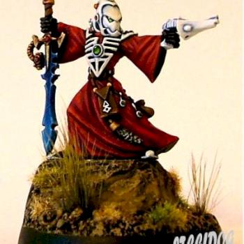 Eldar Warlock by STEELDOG51