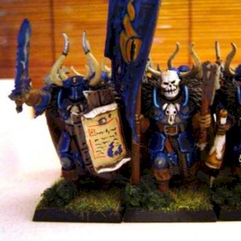 Chaos Warriors of Tzeentch by The Black Knight