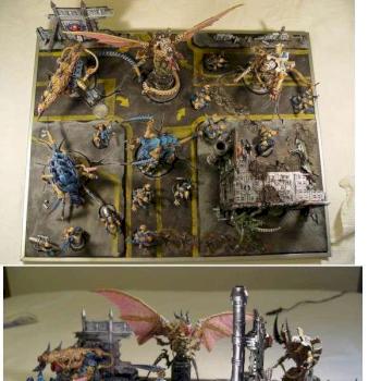 WH40K 1500 pts Tyranid army pro-painted + display base by ikim