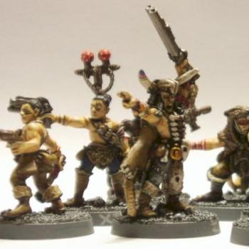 Necromunda ratskin gang by roryeaglestone