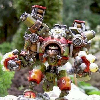 Khador Heavy Warjack: Behemoth, Heavy Metal! by Pydracor