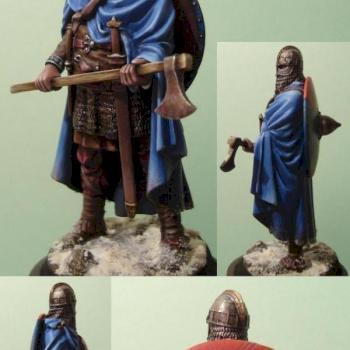 ANGLO SAXON WARRIOR - VII Century A.D. By Romeo Models 54mm by B11