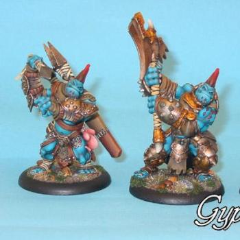 Trollbloods Light Warbeasts - Axer and Impaler by Gypsy