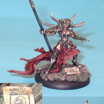 Cryx Warcaster Warwitch Deneghra by Gypsy