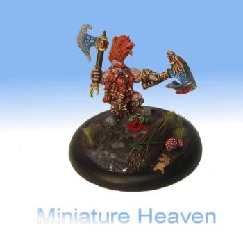 avatars of war dwarf hero by miniatureheaven