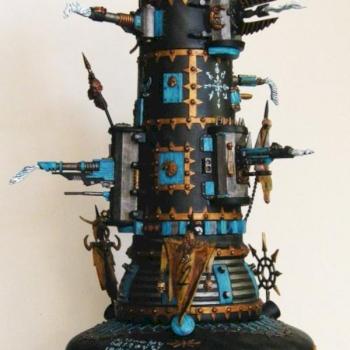 Silver Tower of Tzentch by AlaricCantonain