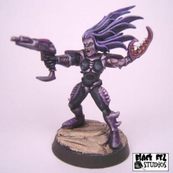 Custom Dark Eldar Slaanesh Warrior by blackfezstudios