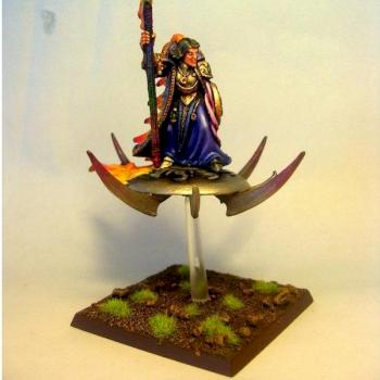 Tzeentch Lord on Disc by darklord