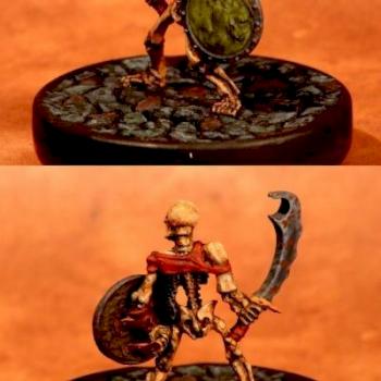 Diablo II Skeleton by treide