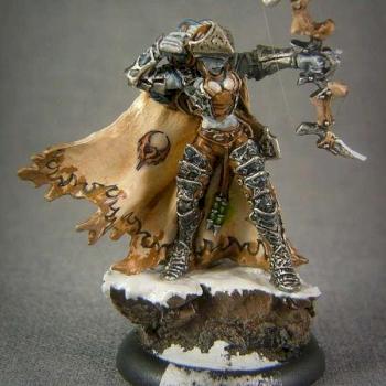 Lylyth, Herold of Everblight B by ModelPainter