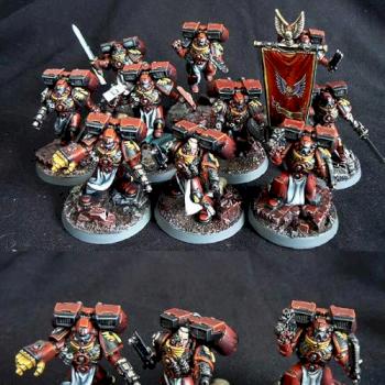 Blood angel veterans by darkartminiatures