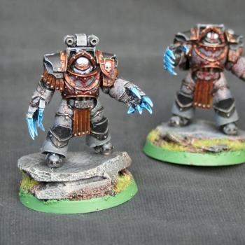 Carcharodons Red Brethren Cataphractii Terminators by grahamdbailey