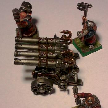 Dwarf organ gun by Moff