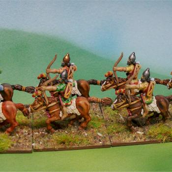 Assyrian light cavalry 15MM by aftermath