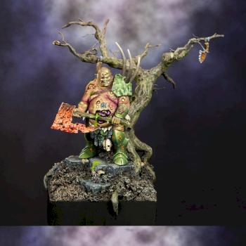 Nurgle Chaos Lord by mark of the dead