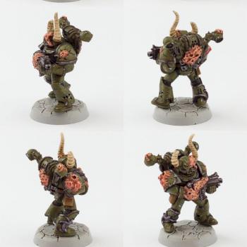 Nurgle Chaos Space Marine by S Dalsgaard