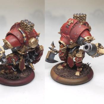 Khador Destroyer Heavy Warjack by malarz1989