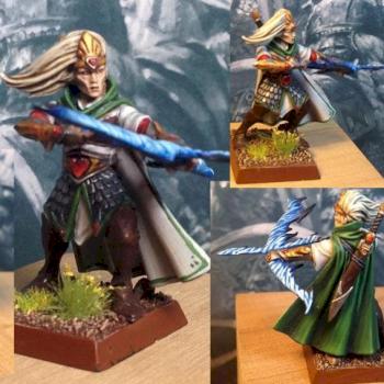 warhammer fantasy , high elves , sisters of avelorn by elfaras