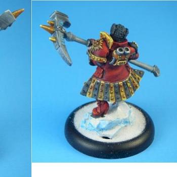 Khador Epic Warcaster Forward Kommander Sorsch by pwbinde