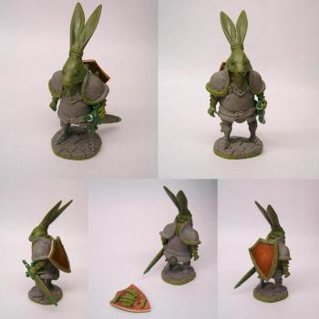 Le lapin chevalier by atgill