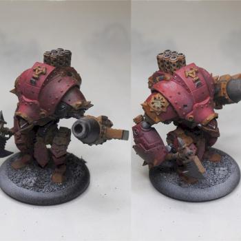 Khador Destroyer Heavy Warjack by malarz1989