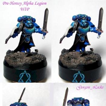 Pre-Heresy Alpha Legion WIP by Ulrik