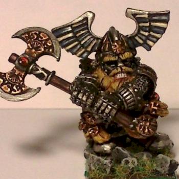 Dwarf Lord with GW by Moff