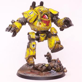 Imperial Fist Dreadnought by Bobinator