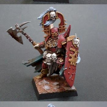 Warriors of Chaos - Khorne Exalted Hero by Muzzle