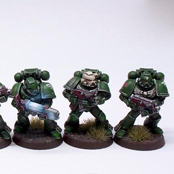 Dark Angels Tactical Squad by Artosh