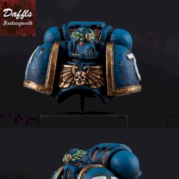 Space Marine Bust by Daffl