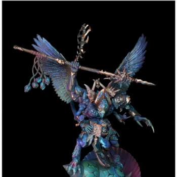 Tzeentch Demon Prince by duskfrost