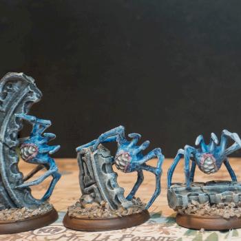 Void Spiders from Shadows of Brimstone by gazgoblin