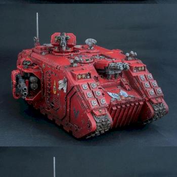 BLOOD ANGELS LAND RAIDER REDEEMER by bevulf