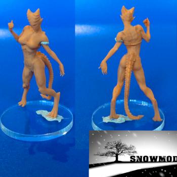 deamons miniature by snow