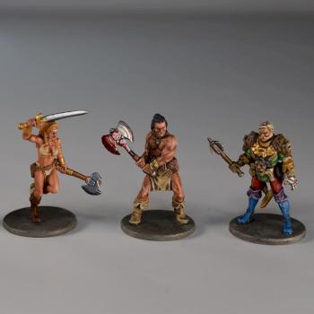 Zombicide Black Plague: Neal Adams set Hand Painted by BiggiesMinis by Biggiesminis