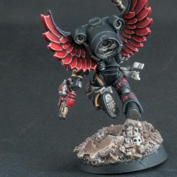 BLOOD ANGELS DEATH COMPANY CHAPLAIN by bevulf