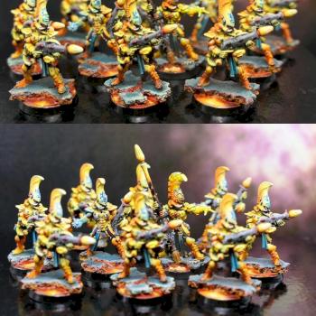 Eldar Fire Dragon Squad by Kiko