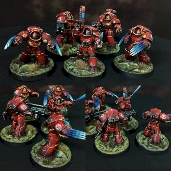 Tartaros squad Thousand Sons...Buening of prospero. Warhammer 30K by Jorko