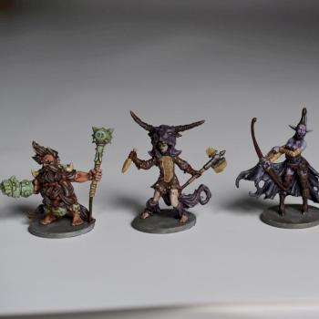 Zombicide Black Plague Brickborn, Kaila, Shalheira, Lord Hewelin Hand Painted by BiggiesMinis by Biggiesminis