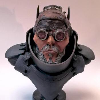 Wasteland/Dieselpunk Schlager Mini Bust by 5-13 Studios